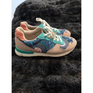 Inkkas Socorro Jogger Sneakers Womens Size 9 Shoes cactus painted desert